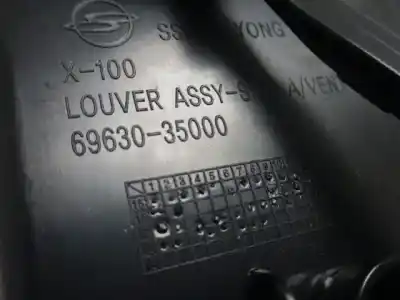 Peça sobressalente para automóvel em segunda mão grelha / difusor de ar por ssangyong tivoli quartz 4x2 referências oem iam 6963035000  811695