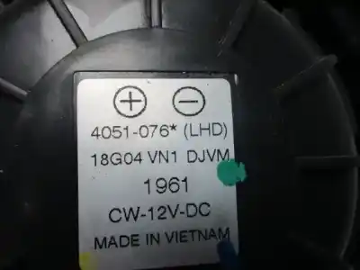 Second-hand car spare part heater blower motor for ssangyong tivoli quartz 4x2 oem iam references 4051076  811697