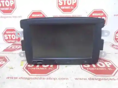 Peça sobressalente para automóvel em segunda mão display gps / multimídia por renault captur dynamique referências oem iam 281151842r