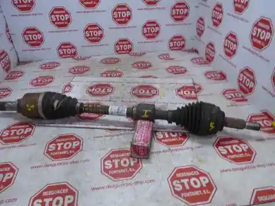 Peça sobressalente para automóvel em segunda mão transmissão dianteira esquerda por renault clio iv authentique referências oem iam 