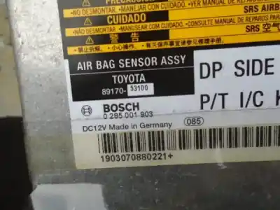 Second-hand car spare part airbag kit for lexus is200 (ds2/is2) 220d oem iam references 0285001903  796190