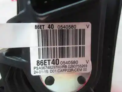 Автозапчасти б/у педальный потенциометр за citroen c4 grand picasso intensive ссылки oem iam 9674829780  796367