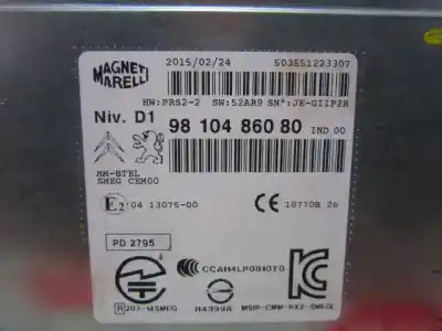 Автозапчасти б/у gps-навигационная система за citroen c4 grand picasso intensive ссылки oem iam 9810486080  796384