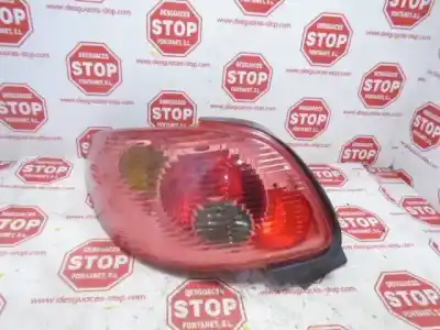 Second-hand car spare part LEFT TAILGATE LIGHT for PEUGEOT 206 CC  OEM IAM references   