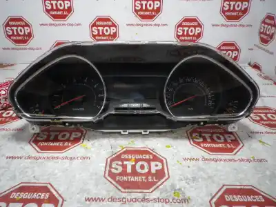 Pièce détachée automobile d'occasion compteur de vitesse tableau de bord pour peugeot 208 active références oem iam 9801904780