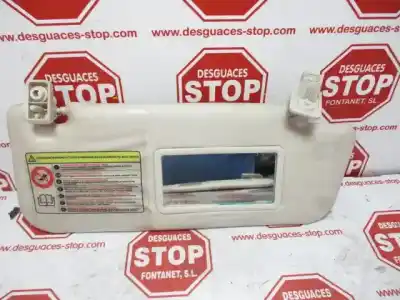 Peça sobressalente para automóvel em segunda mão para-sol direito por ford ka (ccu) titanium referências oem iam 