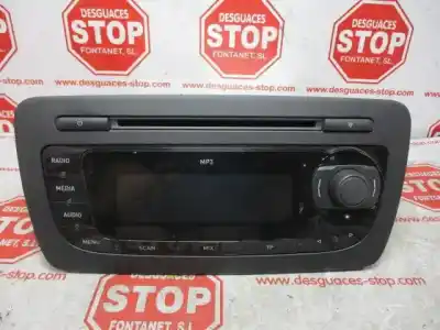 Peça sobressalente para automóvel em segunda mão sistema de áudio / rádio cd por seat ibiza (6j5) reference referências oem iam 6j0035153