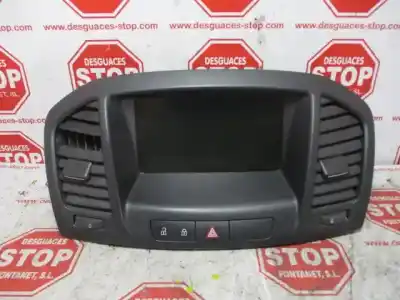 Peça sobressalente para automóvel em segunda mão display gps / multimídia por opel insignia berlina cosmo referências oem iam 22764032