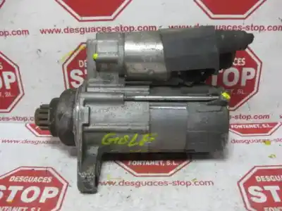 Peça sobressalente para automóvel em segunda mão motor de arranque por volkswagen golf vi (5k1) advance referências oem iam 02z911203p
