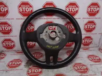 Second-hand car spare part steering wheel for volkswagen golf vi (5k1) advance oem iam references   716178
