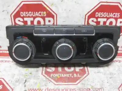 Peça sobressalente para automóvel em segunda mão comando de sofagem (chauffage / ar condicionado) por volkswagen golf vi (5k1) advance referências oem iam 3c8907336