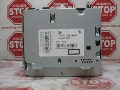 Tweedehands auto-onderdeel audiosysteem / radio-cd voor opel astra j lim. excellence oem iam-referenties 22924493