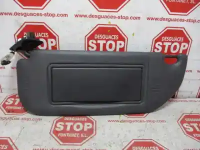 Second-hand car spare part left sunshade for citroen ds5 design oem iam references 