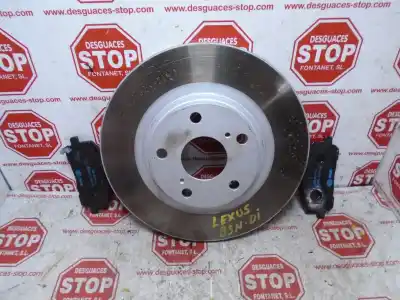 Автозапчастина б/у передній гальмовий диск для lexus rx300 (mcu15) luxury посилання на oem iam 