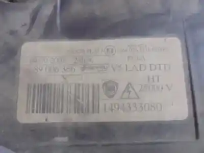 Second-hand car spare part right headlight for lancia phedra (180) 2.2 jtd cat oem iam references 1494333080  800511