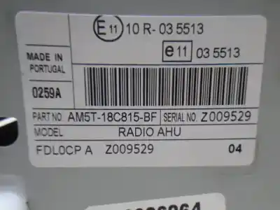 Автозапчасти б/у аудиосистема / радио cd за ford c-max titanium ссылки oem iam bm5t18k811bd  813954