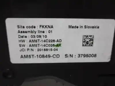 Автозапчастина б/у панель інструментів для ford c-max titanium посилання на oem iam am5t10849cd  814742