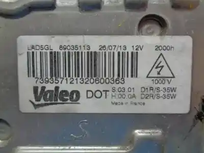 Автозапчасти б/у левая фара за renault laguna ii (bg0) authentique ссылки oem iam 89035113  822069 Автозапчасти б/у левая фара за renault laguna ii (bg0) authentique ссылки oem iam 89035113  822069