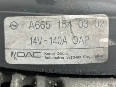 Автозапчастина б/у генератор для ssangyong rodius xdi посилання на oem iam a6651540302  824496
