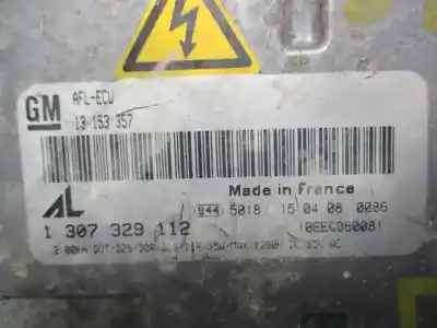 Second-hand car spare part xenon headlights control unit  for opel zafira b cosmo oem iam references 13153357 826543 