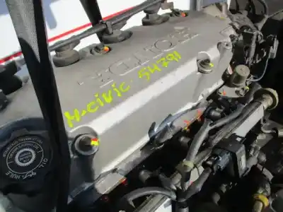 Pezzo di ricambio per auto di seconda mano motore completo per honda civic berlina .5 (ma/mb) 1.6 ls (mb1) riferimenti oem iam d16w4  833285