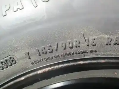 Recambio de automóvil de segunda mano de rueda de recambio para nissan qashqai (j10) acenta referencias oem iam 145/90/16  836676