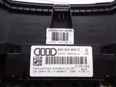 Автозапчастина б/у панель інструментів для audi a1 (8x) ambition посилання на oem iam 8x0920900c  835803 Автозапчастина б/у панель інструментів для audi a1 (8x) ambition посилання на oem iam 8x0920900c  835803