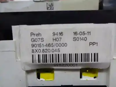 Автозапчастина б/у передні вікний вмикач для audi a1 (8x) ambition посилання на oem iam 8x0959851a  835810