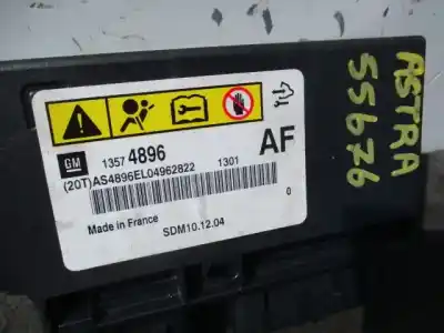 İkinci el araba yedek parçası hava yastigi kiti için opel astra j sports tourer cosmo oem iam referansları 13574896  844231