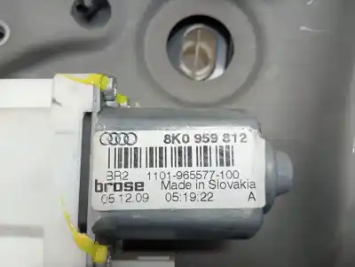 Автозапчасти б/у задний правый стеклорегулятор за skoda superb combi (3t5) ambition ссылки oem iam 8k0959812  846045