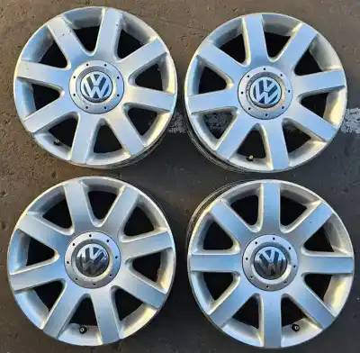 Pièce détachée automobile d'occasion jeu de jantes pour volkswagen golf v berlina (1k1) highline références oem iam 1k0801025r 851752 llanta aluminio 