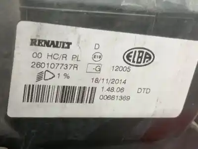 Автозапчасти б/у правая фара за dacia logan mcv ii laureate ссылки oem iam 260107737r  861908