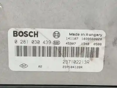 Second-hand car spare part ecu engine control for dacia logan mcv ii laureate oem iam references 237102213r  861927