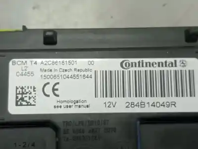 Second-hand car spare part comfort module for dacia logan mcv ii laureate oem iam references 284b14049r  861956
