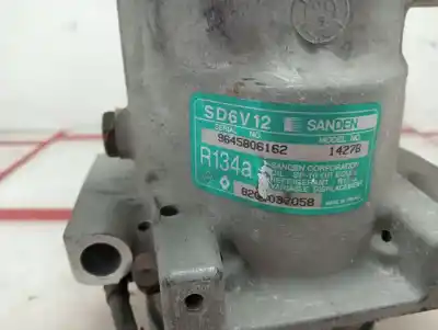 Second-hand car spare part air conditioning compressor for renault clio ii fase ii (b/cb0) authentique oem iam references 8200037058  804734