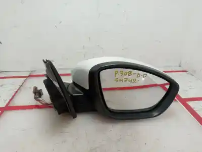Peça sobressalente para automóvel em segunda mão espelho retrovisor direito por peugeot 308 allure referências oem iam 