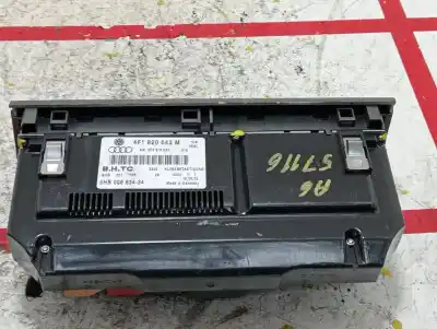 Pezzo di ricambio per auto di seconda mano controllo climatico per audi a6 avant (4f5) 3.0 tdi quattro riferimenti oem iam 4f1820043m  866778