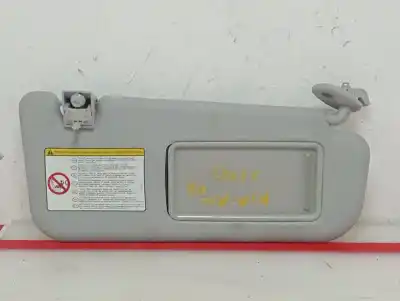 Peça sobressalente para automóvel em segunda mão para-sol direito por kia rio concept referências oem iam 