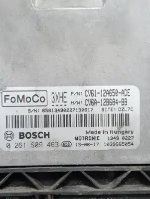 Автозапчастина б/у ебу контролер двигуна для ford c-max titanium посилання на oem iam cv6112a650ade  860413
