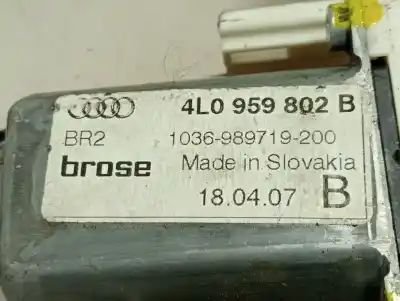 Автозапчасти б/у регулятор стекла переднего правого за audi q7 (4l) 4.2 v8 32v tdi biturbo ссылки oem iam 4l0959802b  867610