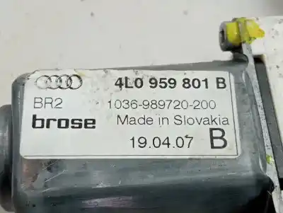 Автозапчасти б/у регулятор стекла переднего левого за audi q7 (4l) 4.2 v8 32v tdi biturbo ссылки oem iam 4l0959801b  867611