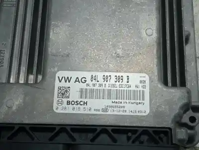 Автозапчасти б/у блок управления двигателем за seat leon (5f1) reference ссылки oem iam 04l907309b  866625