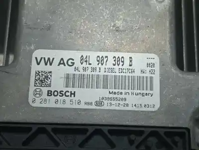 Автозапчасти б/у блок управления двигателем за seat leon (5f1) reference ссылки oem iam 04l907309b  866625