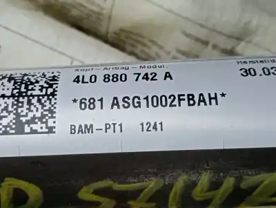 Автозапчасти б/у комплект подушки безопасности за audi q7 (4l) 4.2 v8 32v tdi biturbo ссылки oem iam 4l0959655  867664