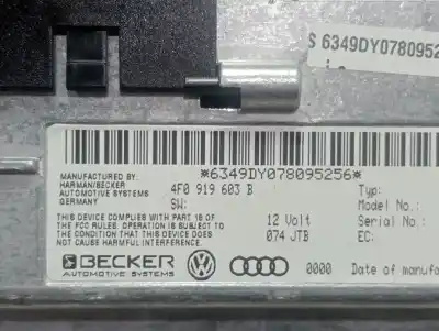Pièce détachée automobile d'occasion écran multifonctions pour audi q7 (4l) 4.2 v8 32v tdi biturbo références oem iam 4f0919603b  869851