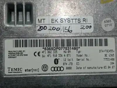 Автозапчасти б/у электронный модуль за audi q7 (4l) 4.2 v8 32v tdi biturbo ссылки oem iam 4f1862335  869906