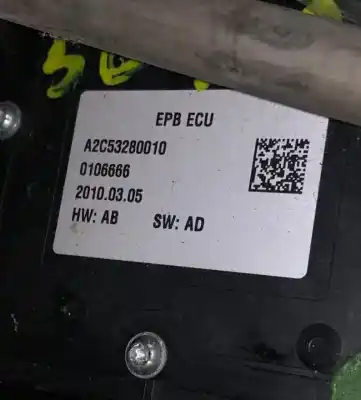 Pezzo di ricambio per auto di seconda mano freno di stazionamento elettrico per peugeot 3008 sport pack riferimenti oem iam   857757