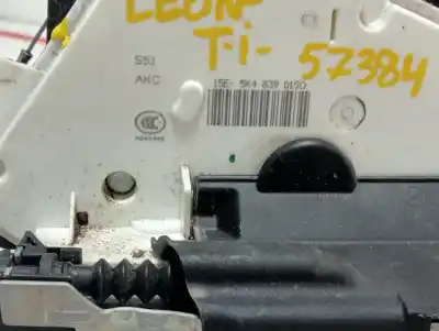 Second-hand car spare part rear left door lock for seat leon (5f1) reference oem iam references 5k4839015q  870250