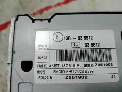 Second-hand car spare part audio system / radio cd for ford fiesta (ccn) trend oem iam references am5t18c815pl  869467