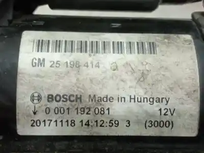 Автозапчасти б/у двигатель запускается за opel corsa e design line ссылки oem iam 25198414  871838 Автозапчасти б/у двигатель запускается за opel corsa e design line ссылки oem iam 25198414  871838